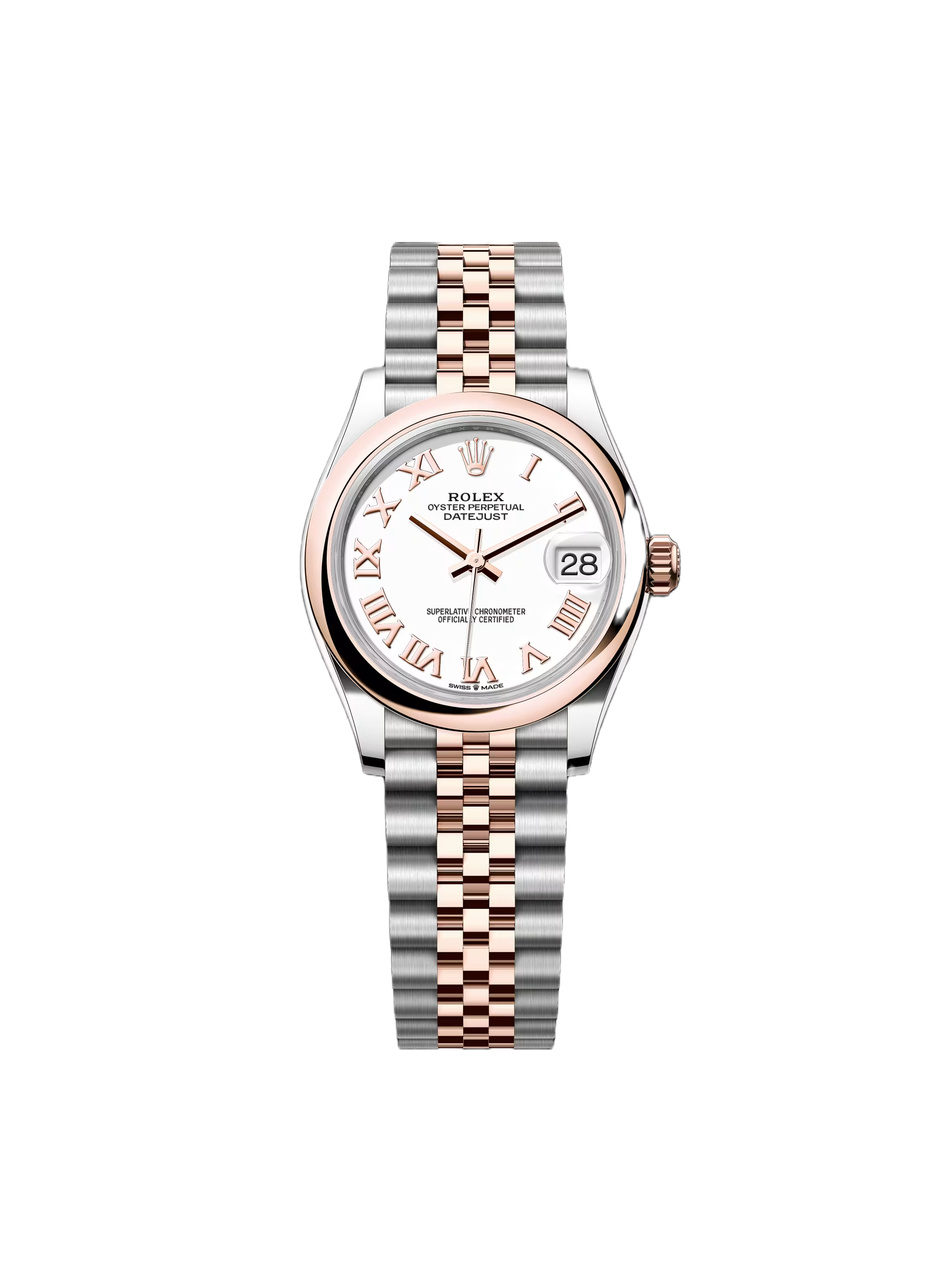 【Super Clone】ROLEX Datejust m278241-0001/0002 White 31mm Dial Oyster Bracelet Watch