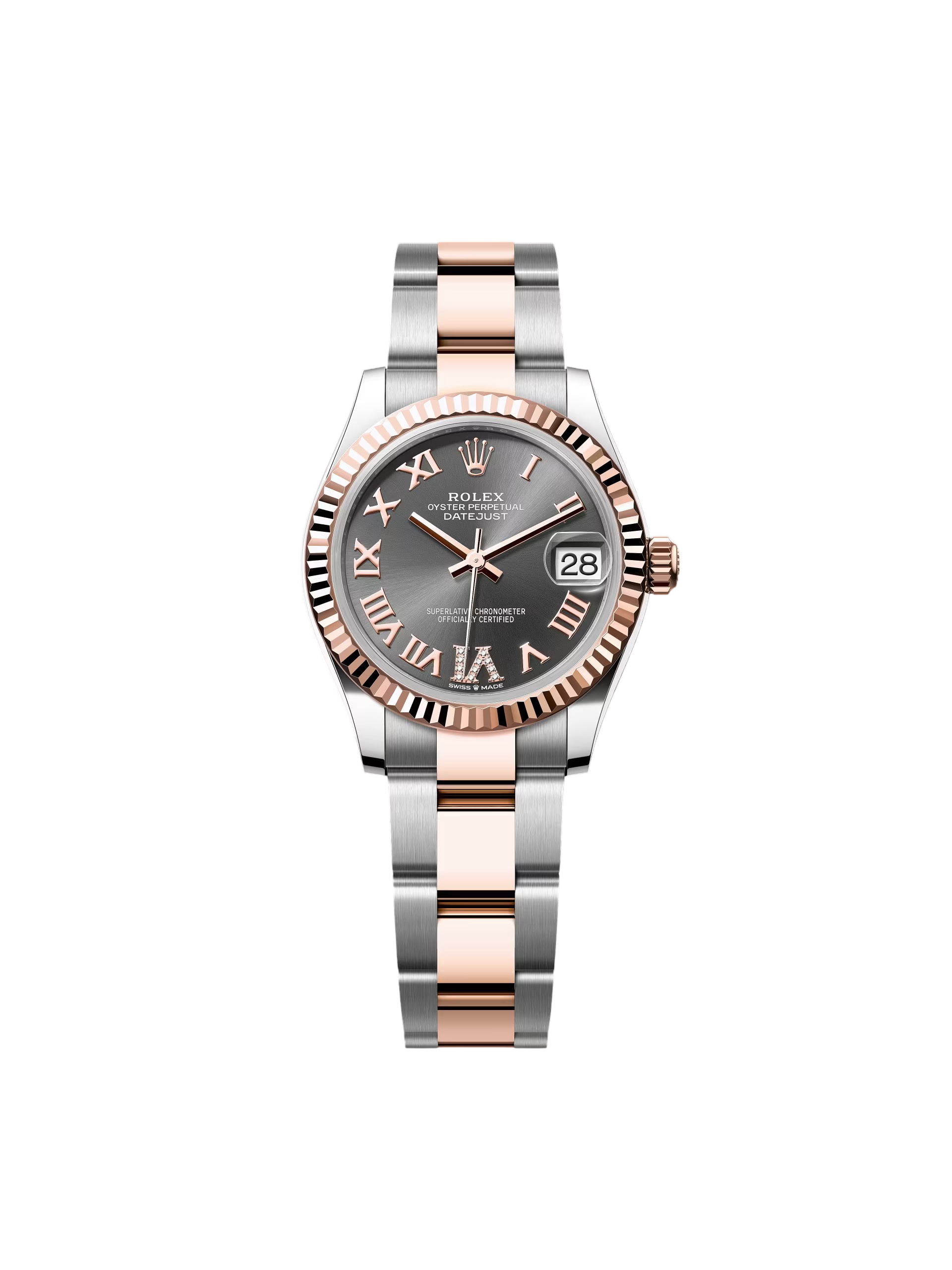 【Super Clone】ROLEX  Datejust m278271-0029/0030 Slate 31mm Dial Oyster Bracelet Watch