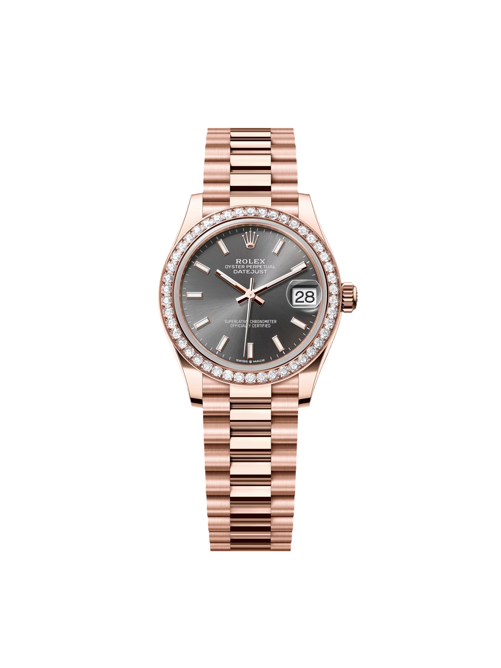 【Super Clone】ROLEX Datejust m278285RBR-0021 Slate Dial 31mm
