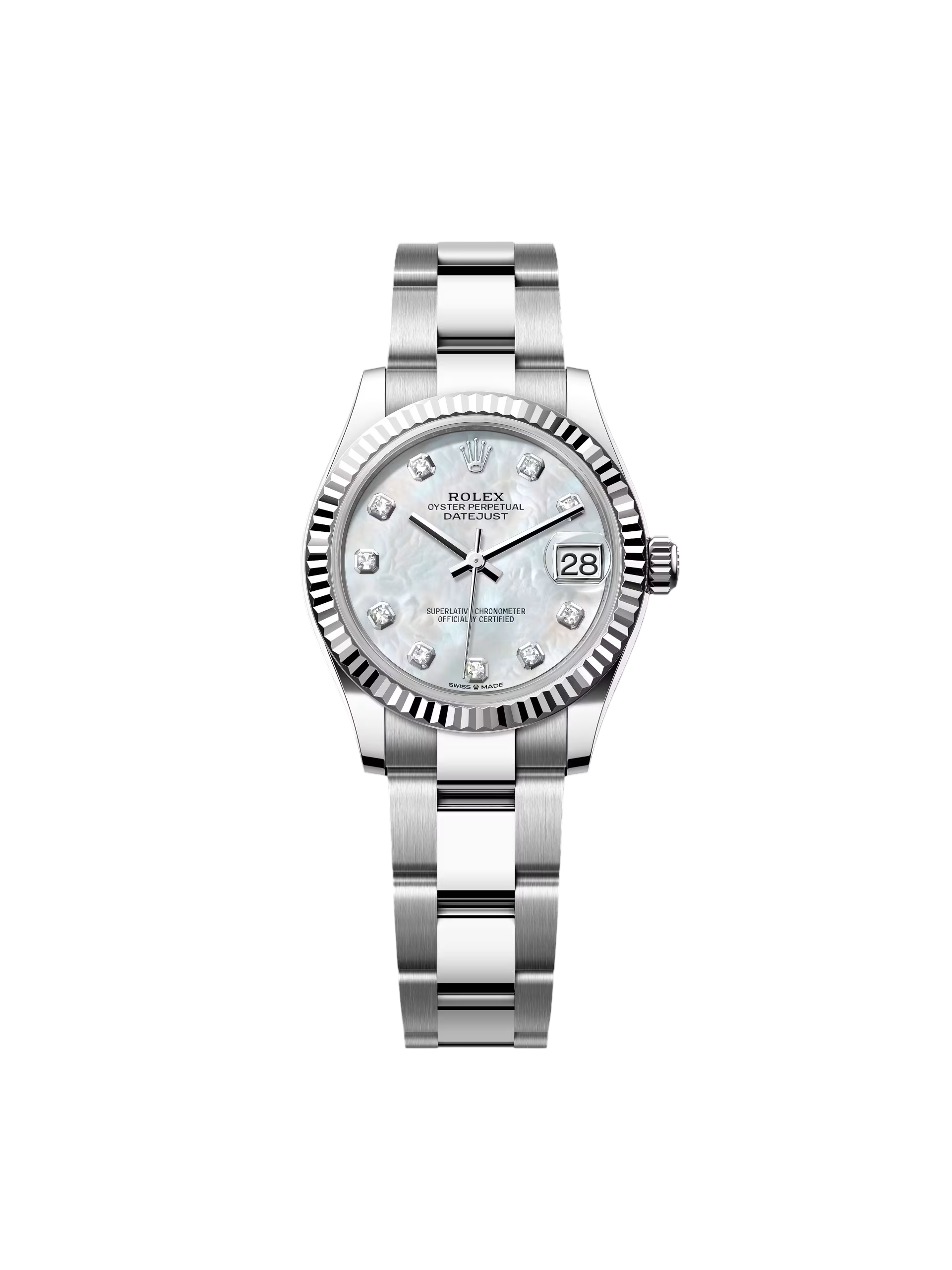 【Super Clone】ROLEX Datejust m278274-0005/0006 31mm Mother-of-Pearl 31mm Dial Oyster Watch