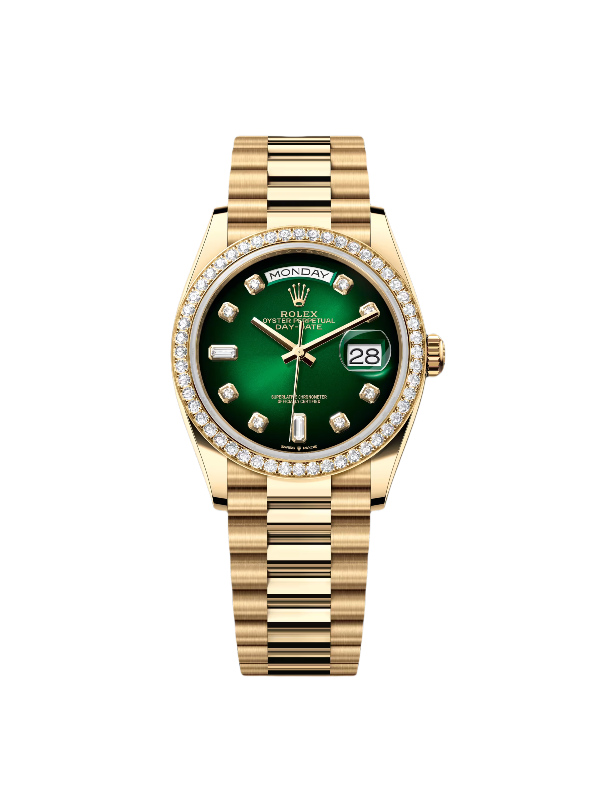 【Super Clone】ROLEX  Day-Date M128348RBR-0035 36mm