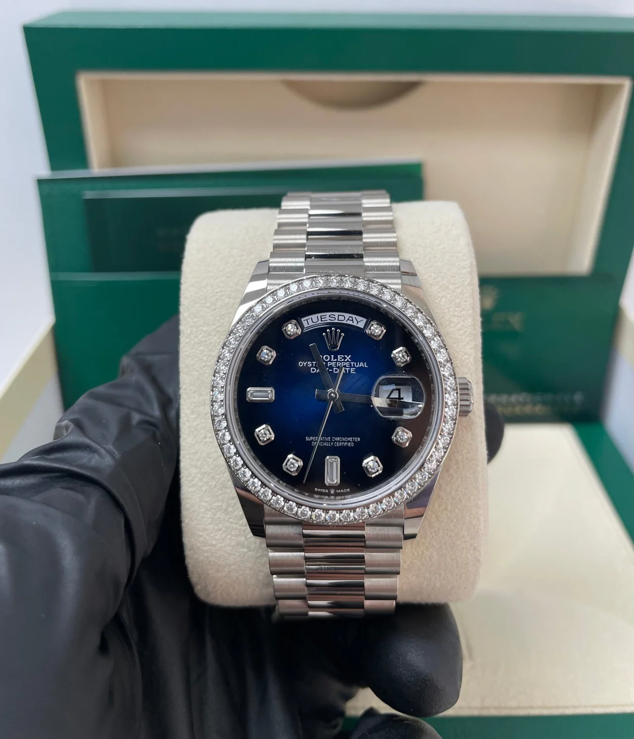 【Super Clone】ROLEX  Day-Date M128349RBR-0010 36mm