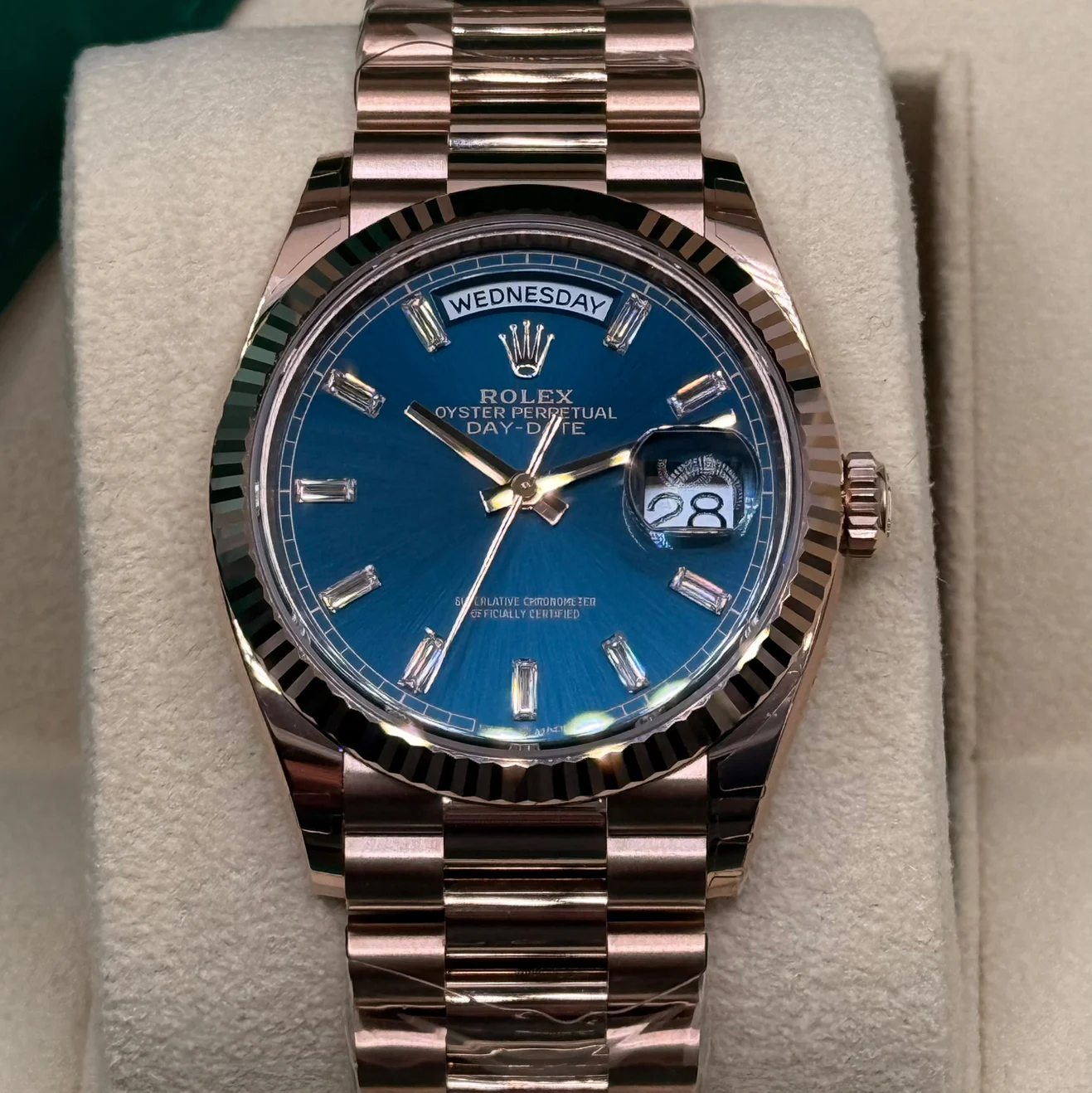 【Super Clone】ROLEX  Day-Date M128235-0085 36mm