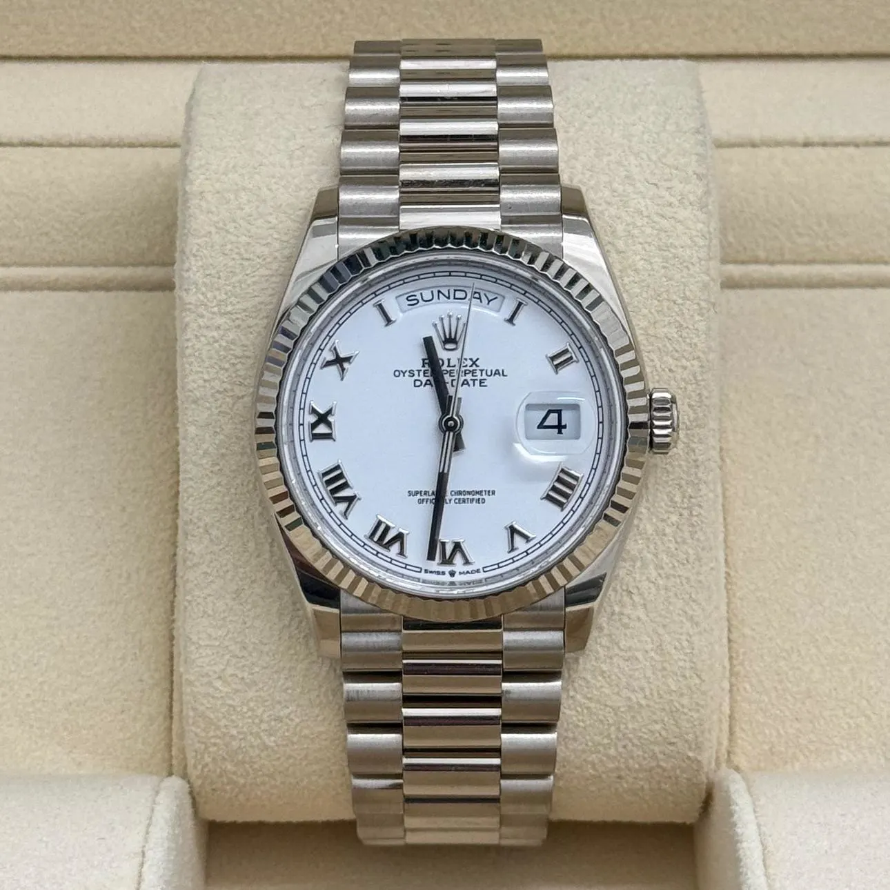 【Super Clone】ROLEX  Day-Date M128239-0059 36mm