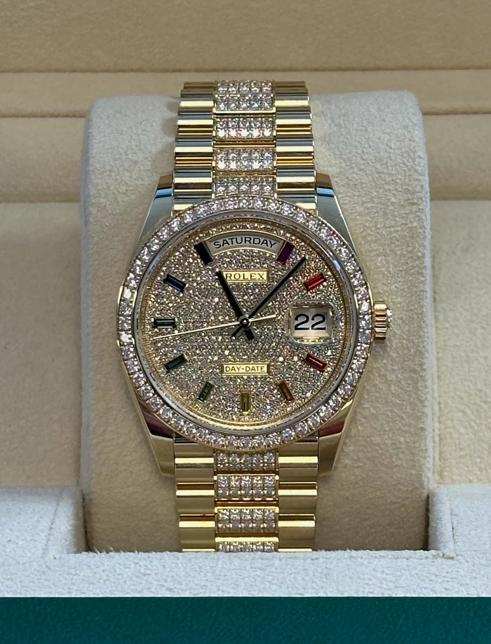【Super Clone】ROLEX  Day-Date M128348RBR-0031 36mm
