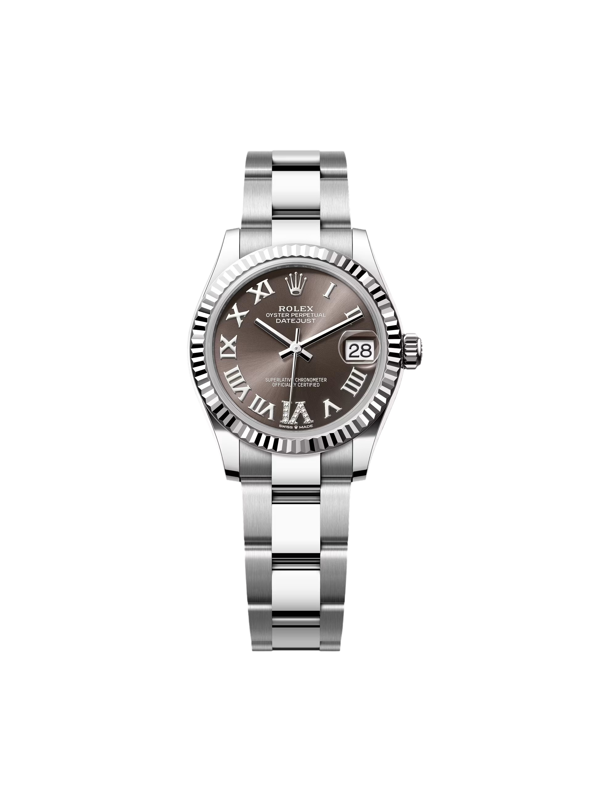【Super Clone】ROLEX Datejust m278274-0027/0028 Dark Grey 31mm Dial Oyster Watch