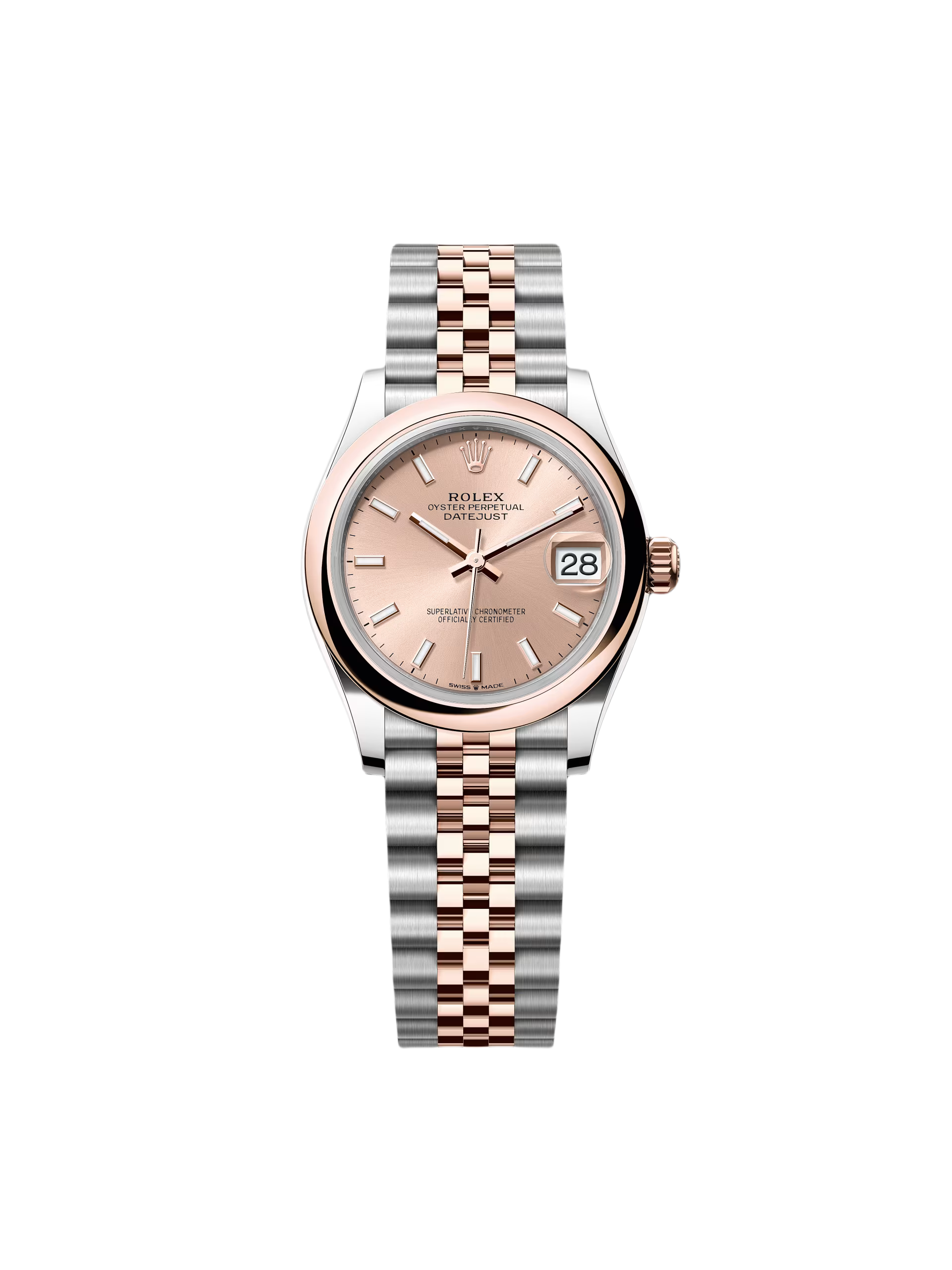 【Super Clone】ROLEX  Datejust m278241-0009/0010 Rose 31mm Dial Oyster Bracelet Watch