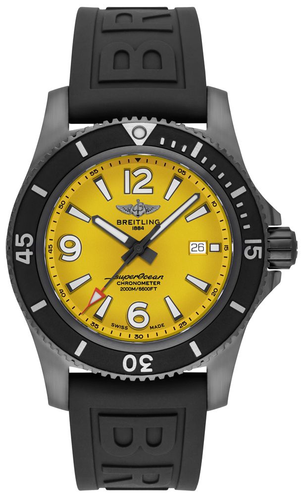Superocean Black Steel 46mm