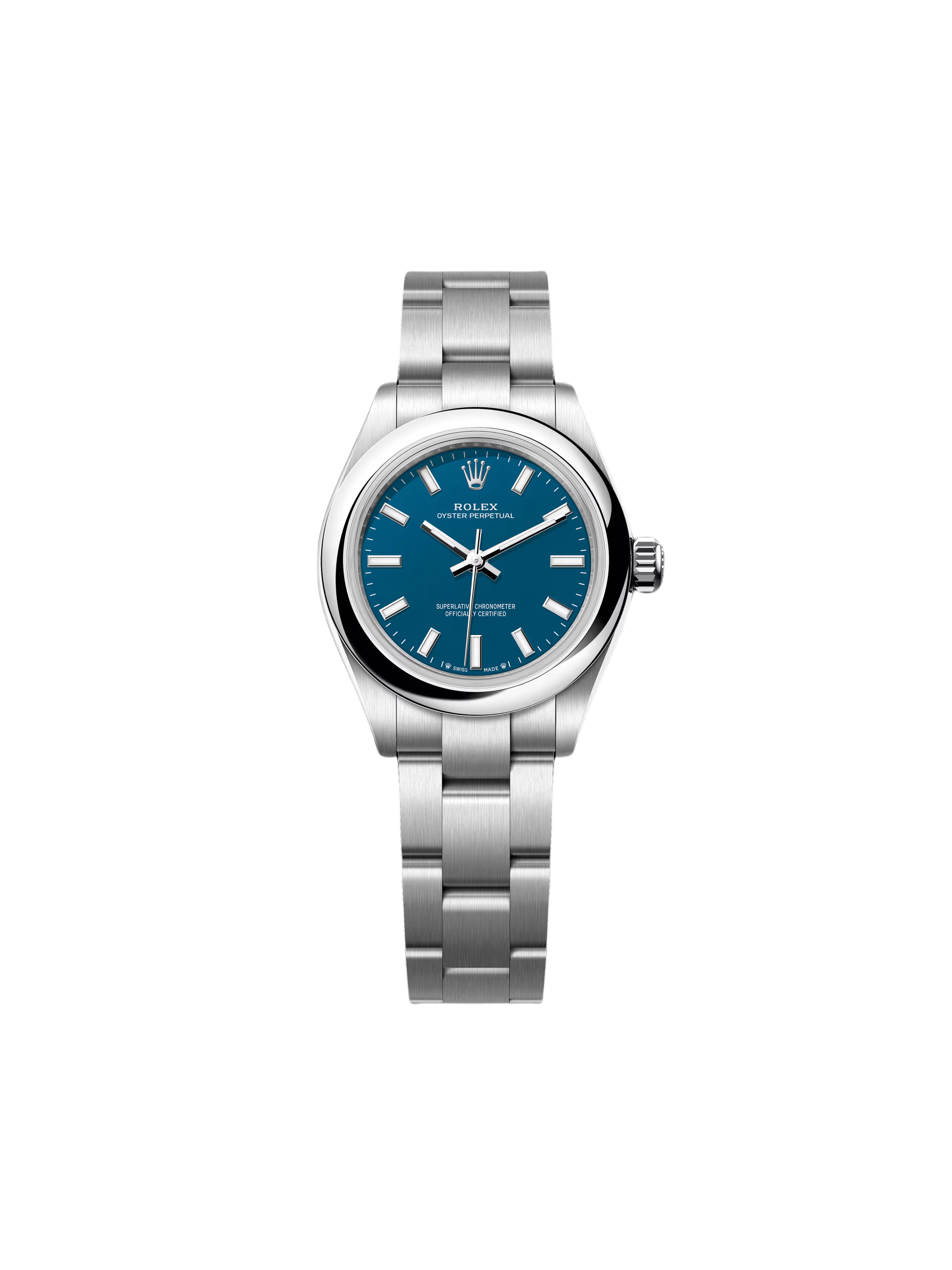 【Super Clone】ROLEX Oyster Perpetual 28mm 276200-0011 Green Dial Oyster Bracelet Watch