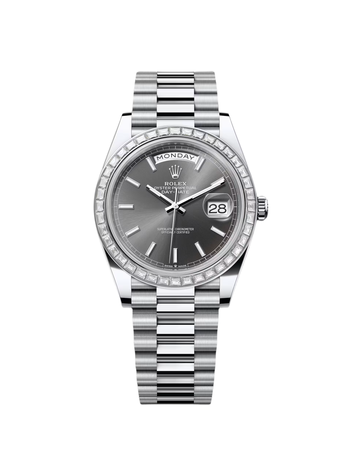 【Super Clone】ROLEX Day-Date 40mm 228396TBR-0031 Slate Dial