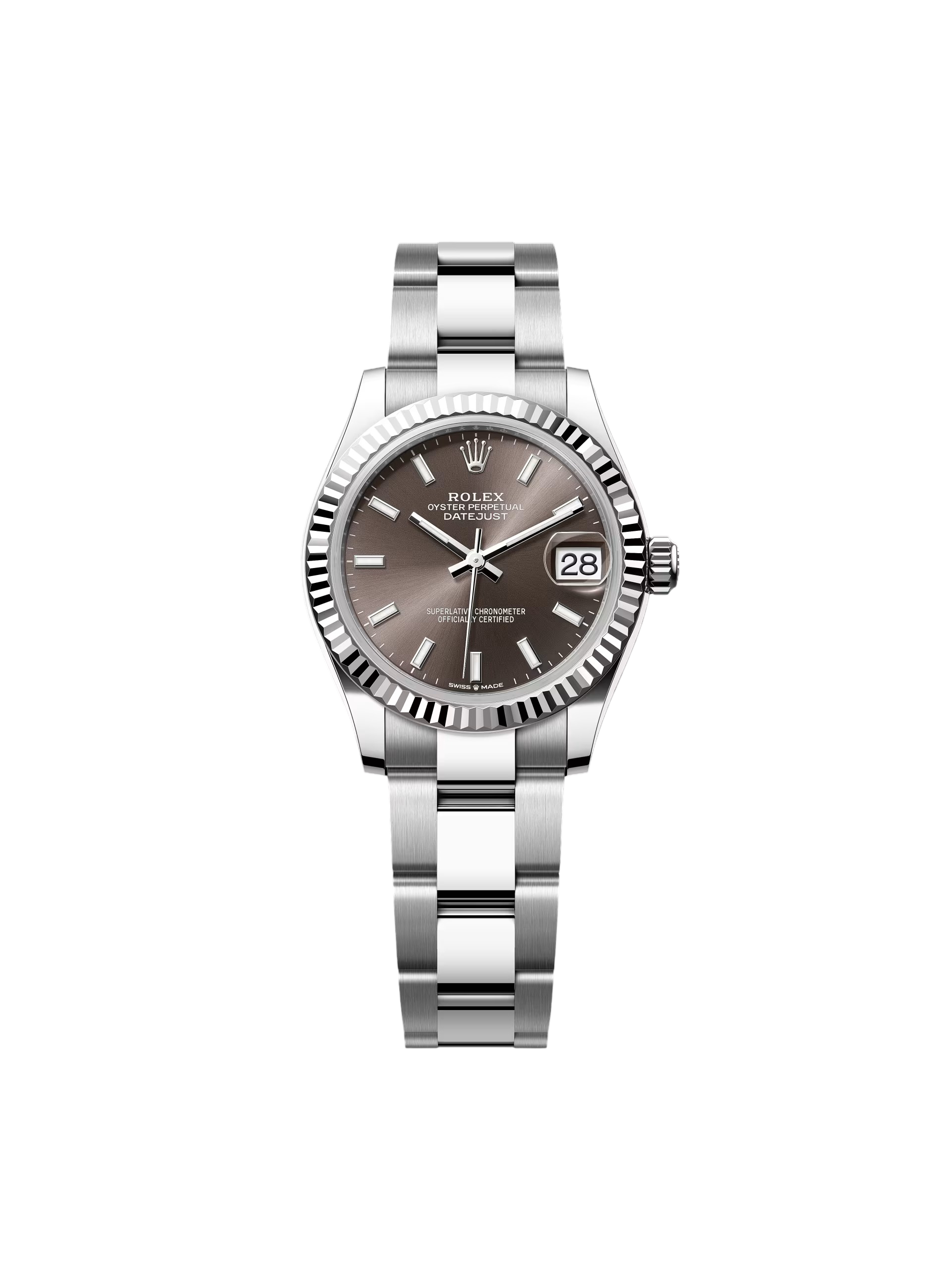 【Super Clone】ROLEX Datejust m278274-0015/0016 Dark Grey Dial 31mm Oyster Bracelet