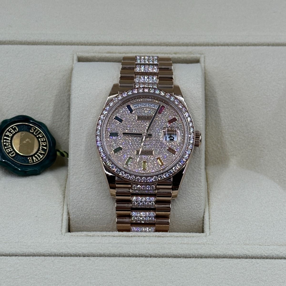 【Super Clone】ROLEX  Day-Date M128345RBR-0042 36mm