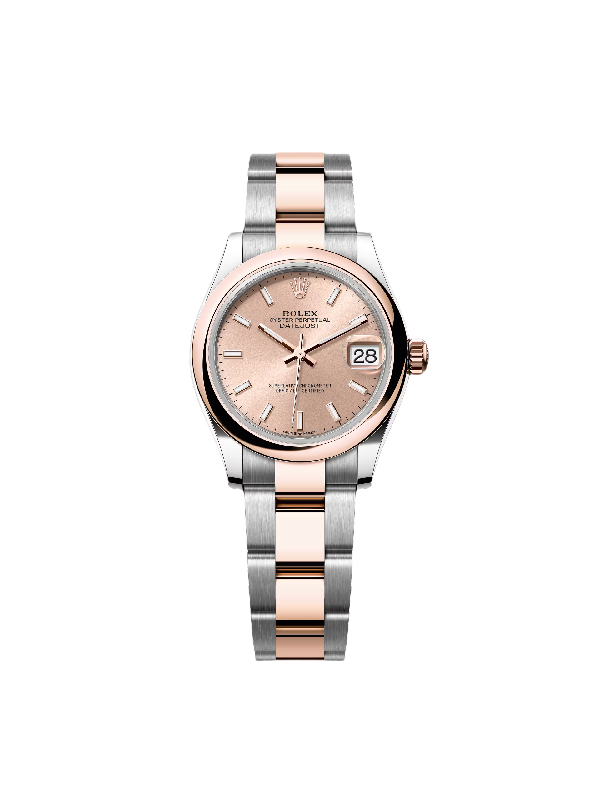 【Super Clone】ROLEX  Datejust m278241-0009/0010 Rose 31mm Dial Oyster Bracelet Watch