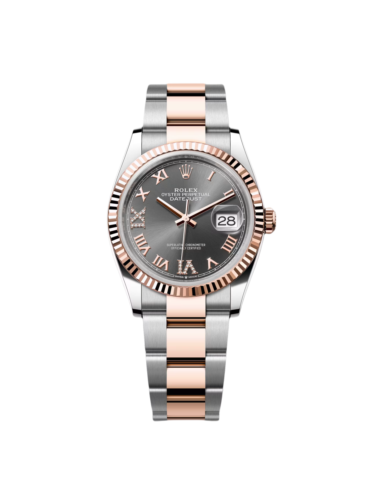 【Super Clone】ROLEX  Datejust 36mm 126231 Slate Dial Jubilee Bracelet