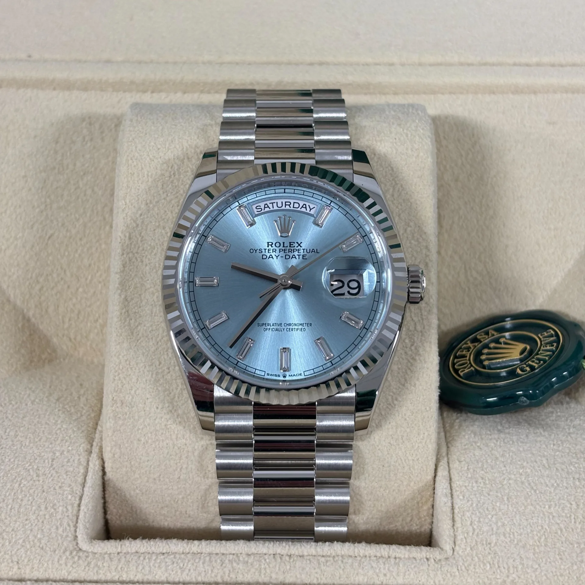 【Super Clone】ROLEX  Day-Date M128236-0009 36mm