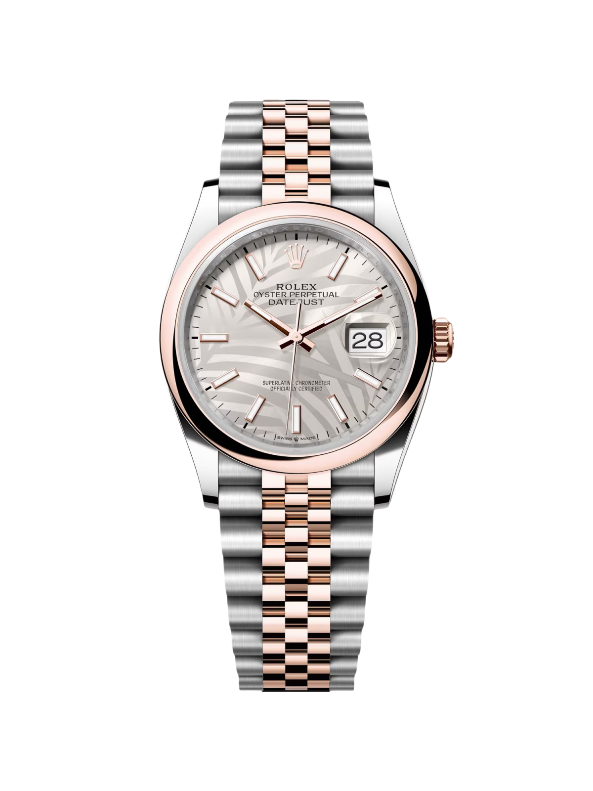 【Super Clone】ROLEX  Datejust 36mm 126201 Silver Dial Oyster Bracelet Watch