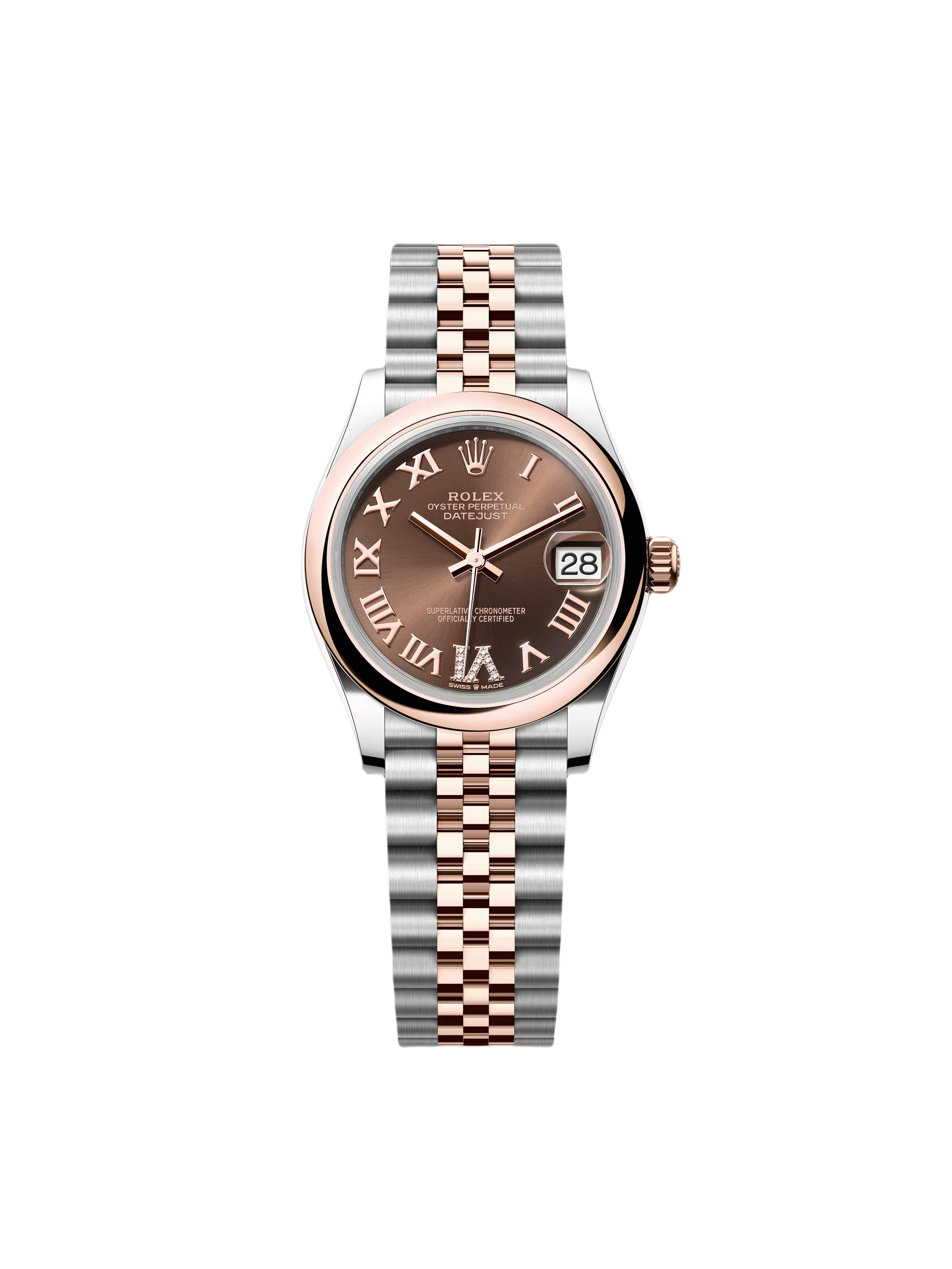 【Super Clone】ROLEX Datejust m278241-0003/0004 Chocolate 31mm Dial Oyster Bracelet Watch