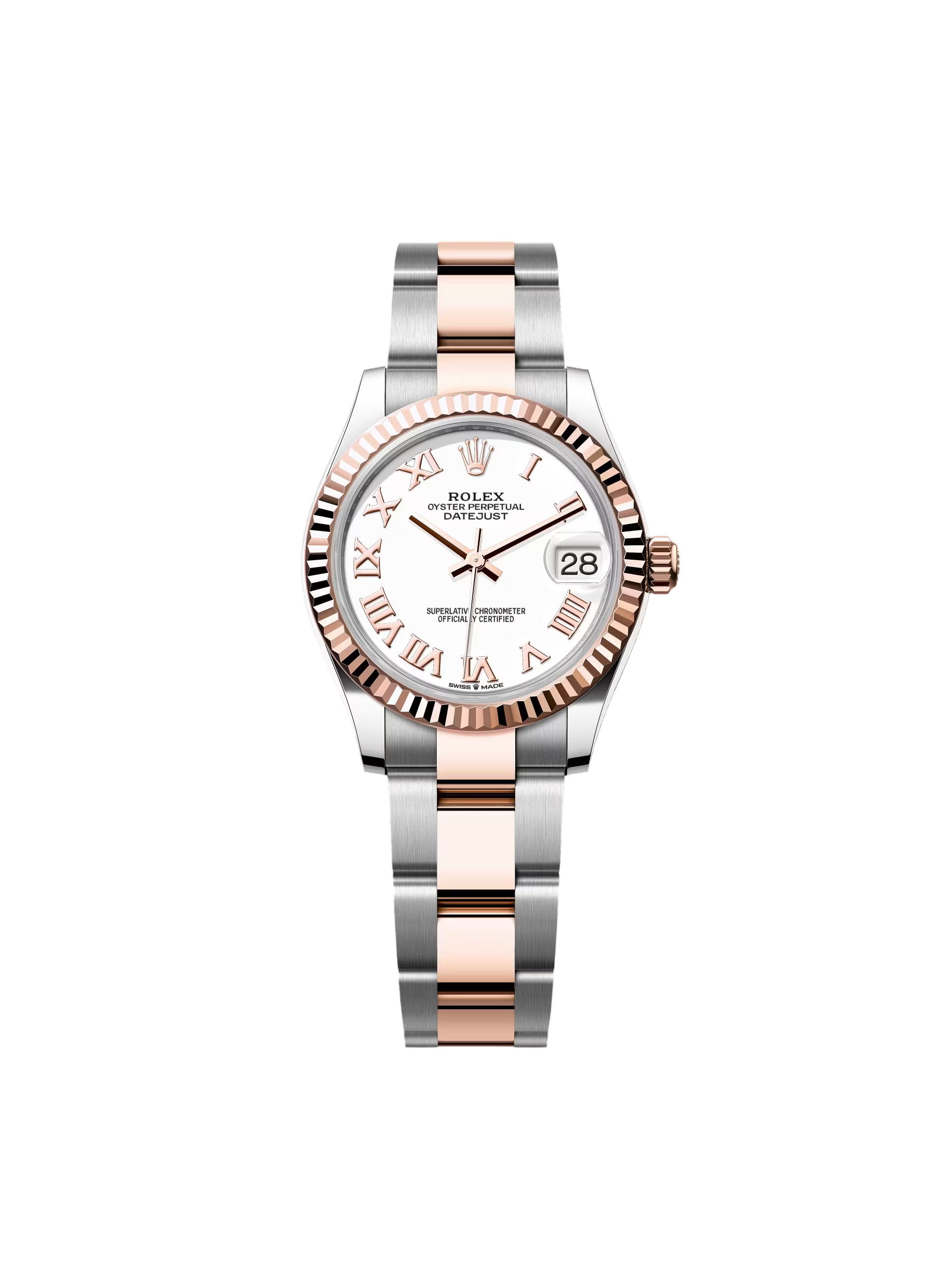 【Super Clone】ROLEX Datejust m278271-0001/0002 White 31mm Dial Oyster Bracelet Watch