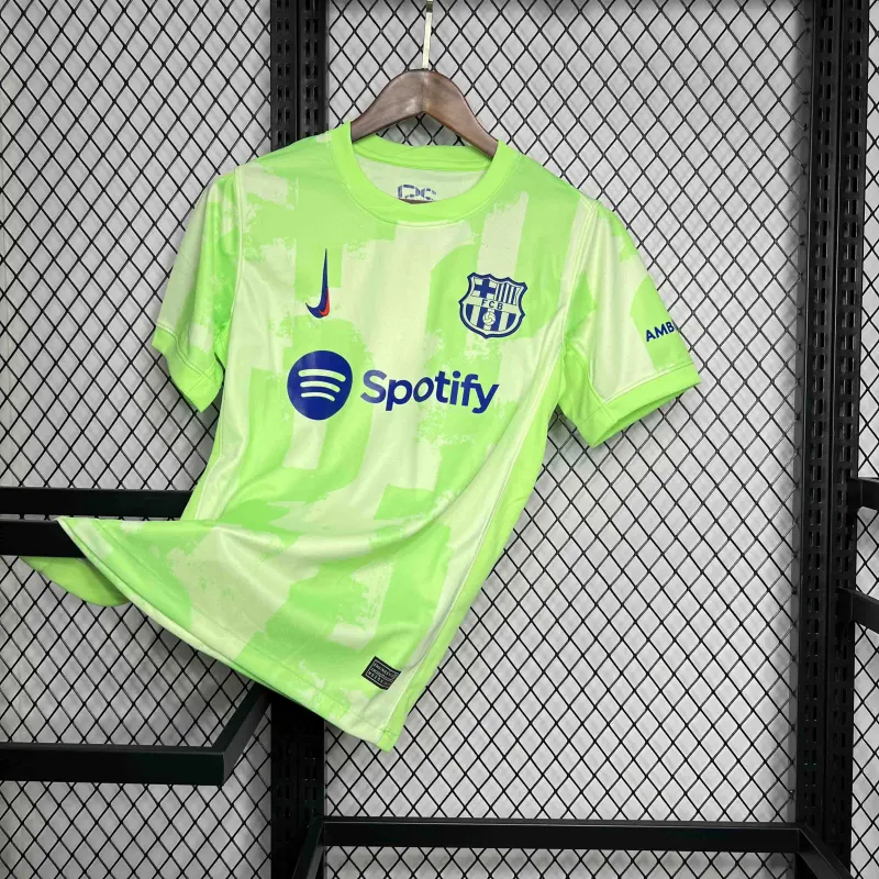24-25 Barcelona Third Away Soccer Jersey