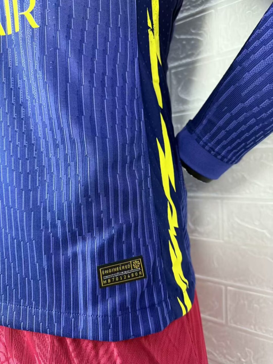 Atletico Madrid Away Player Long Sleeve Man Jersey 25/26