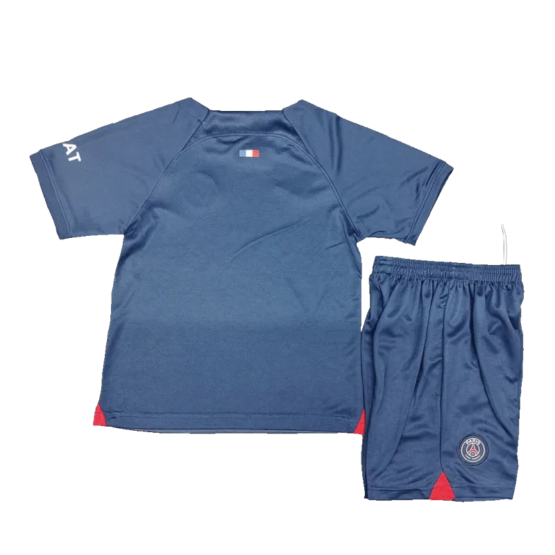23-24 Kids PSG Home Jersey Kit