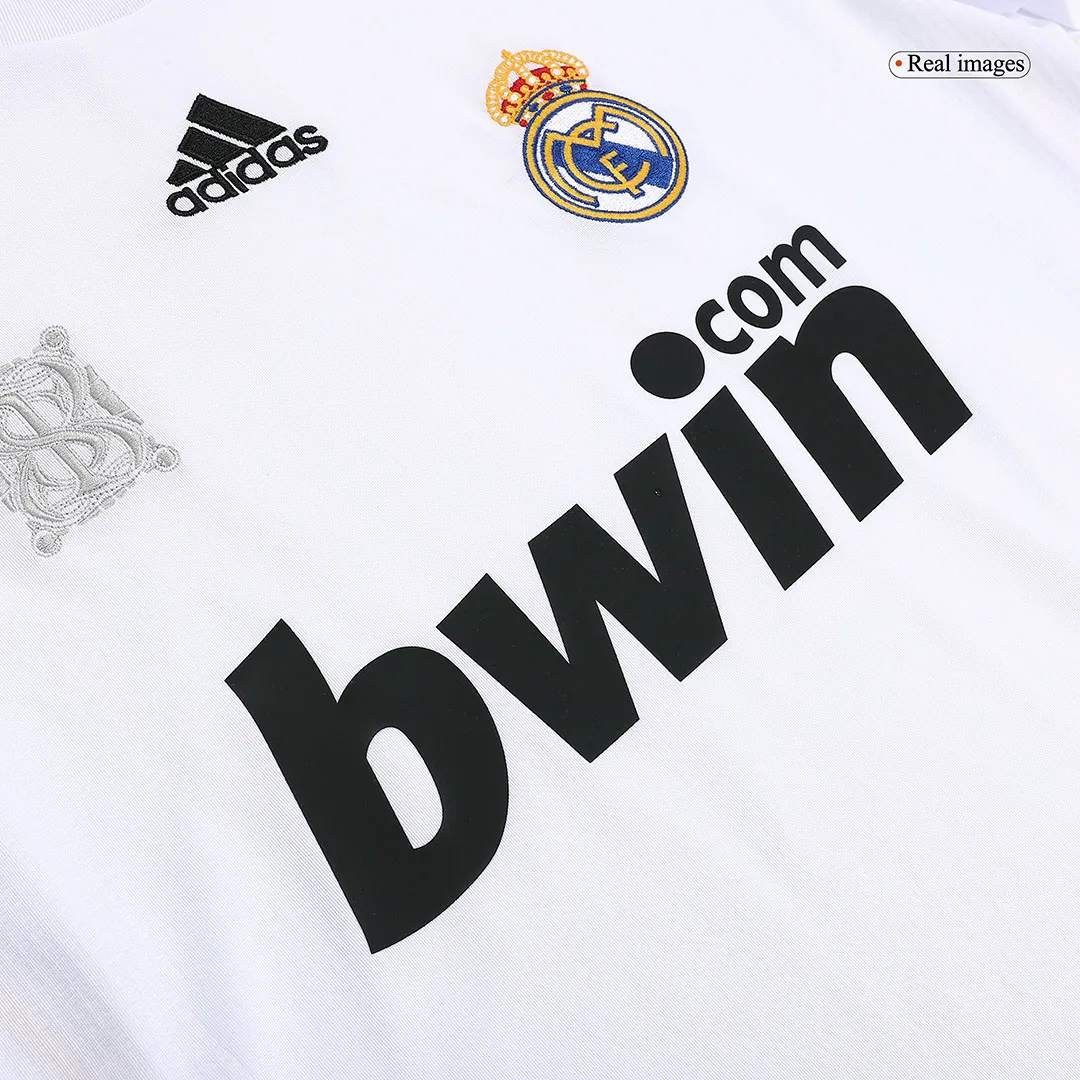 2009/10 Real Madrid Retro Home Long Sleeve Jersey