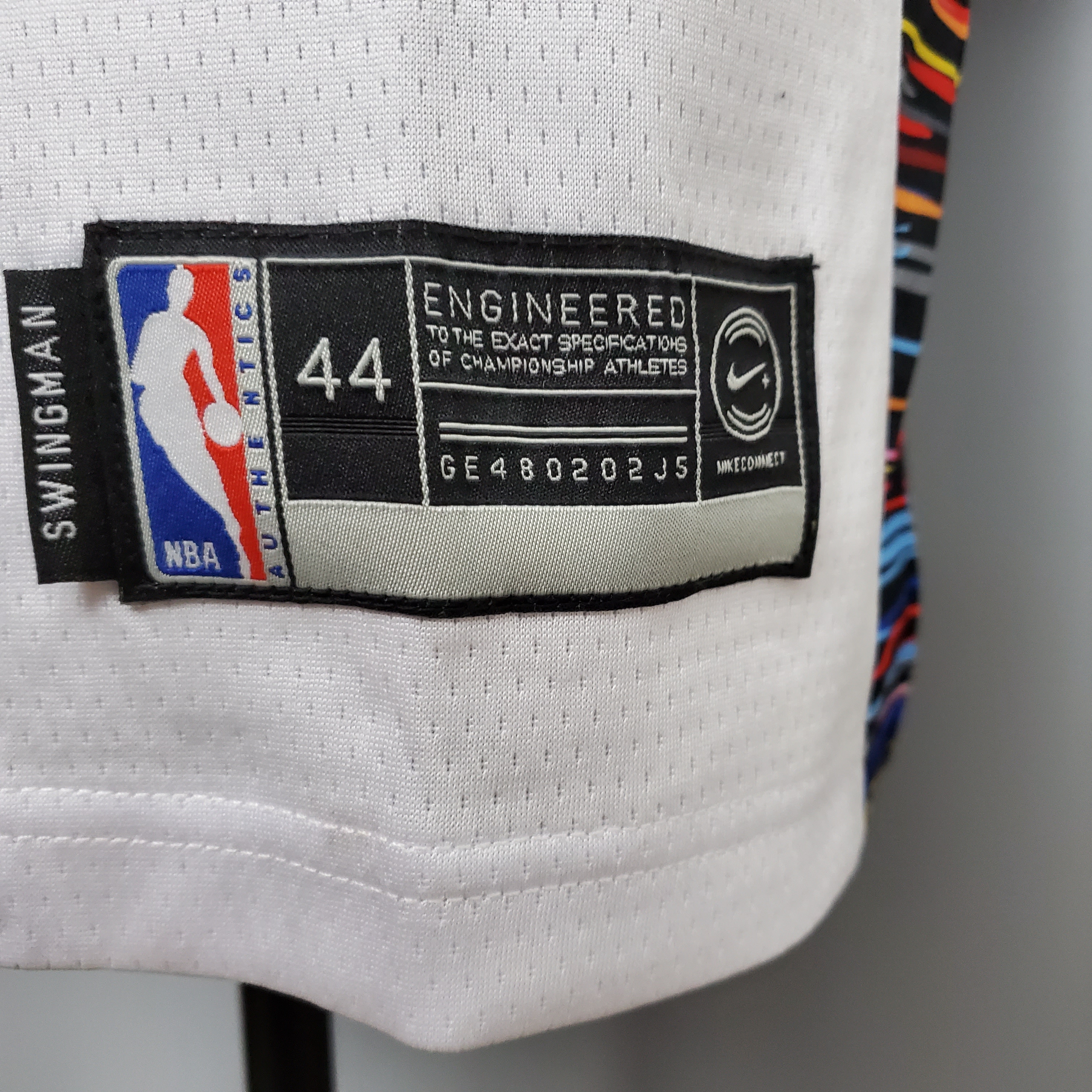 Kevin Durant Brooklyn Nets City Version Swingman Jersey White