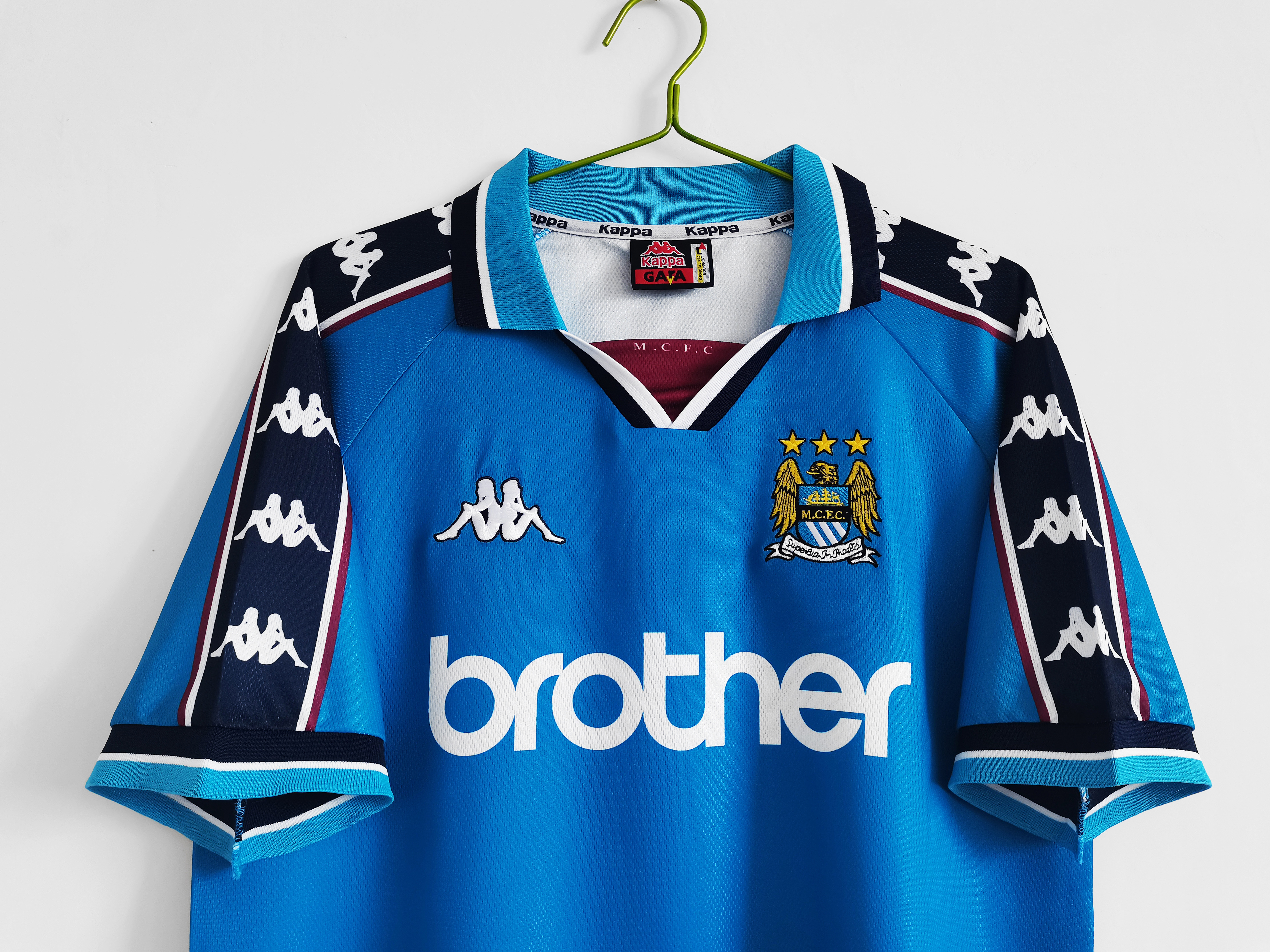 Manchester City Home Retro Jersey 1997-99