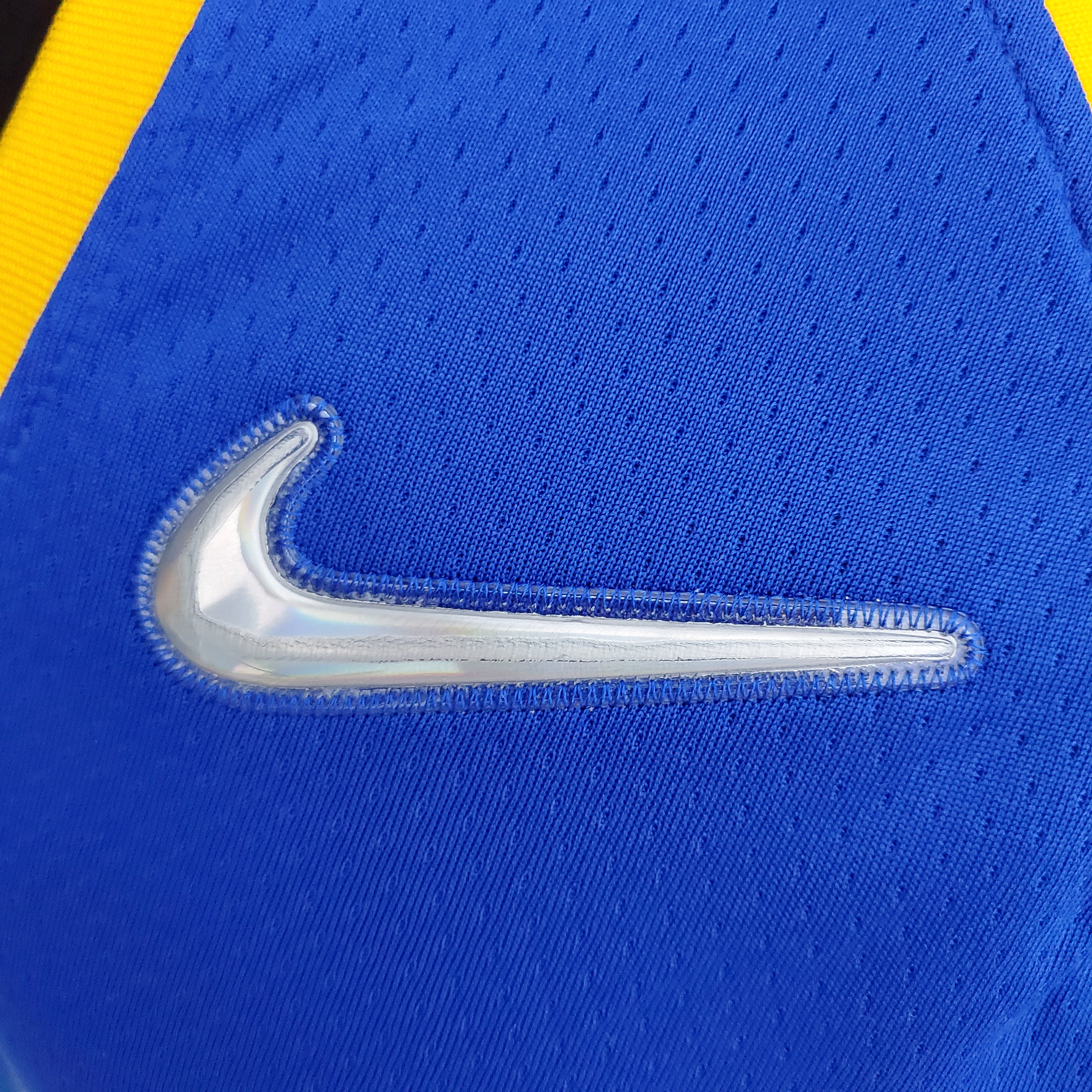 Stephen Curry Golden State Warriors 75th Anniversary Swingman Jersey Mexico Edition Blue