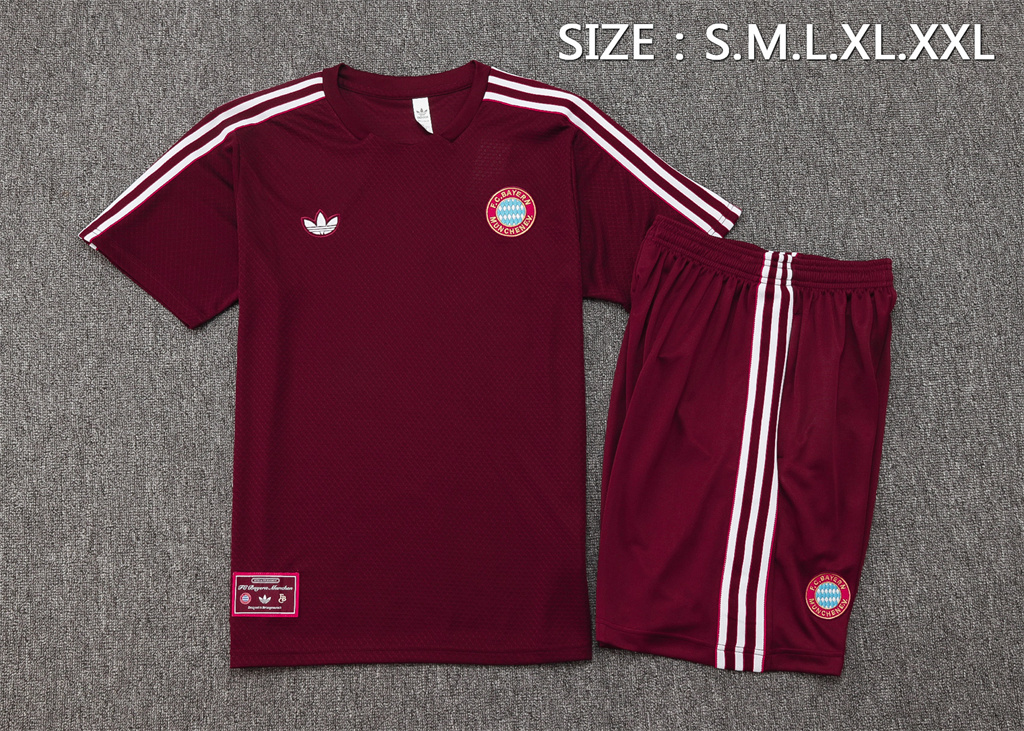 Bayern Munich Training Short sleeve Suit 25/26