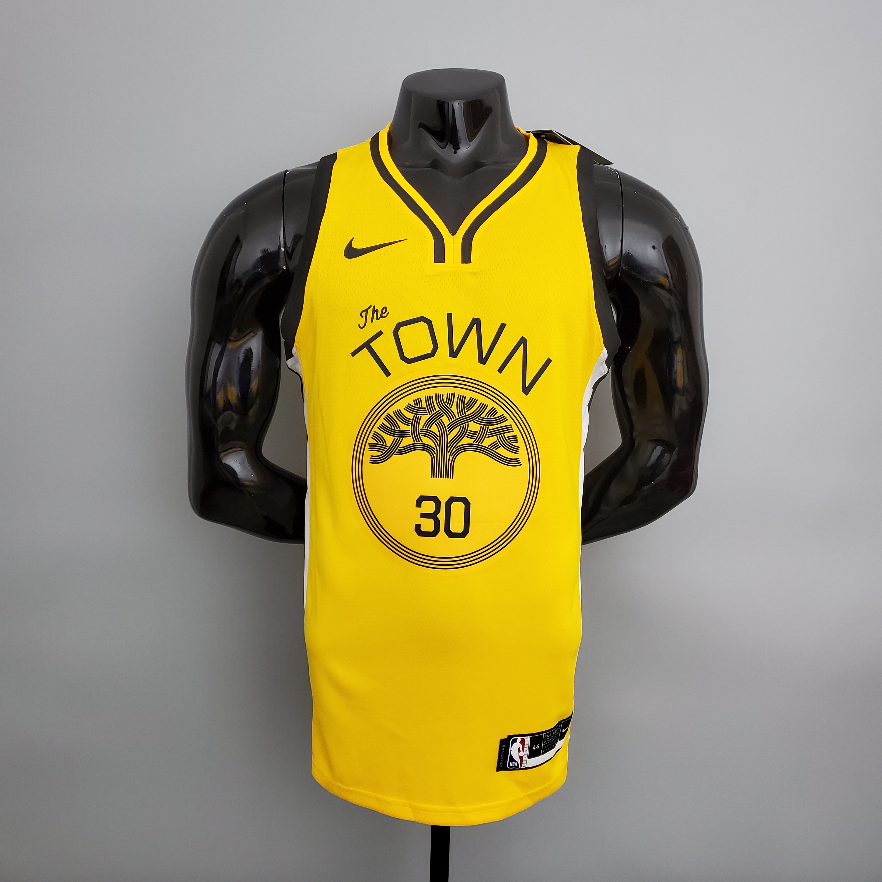 Stephen Curry Golden State Warriors Bonus Edition Swingman Jersey Yellow