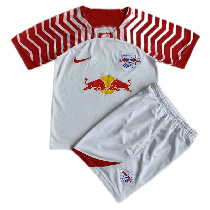 23-24 Kids RB Leipzig Home Jersey Kit