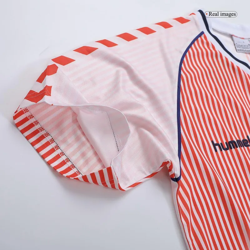 Denmark 1986 Retro Jersey Away