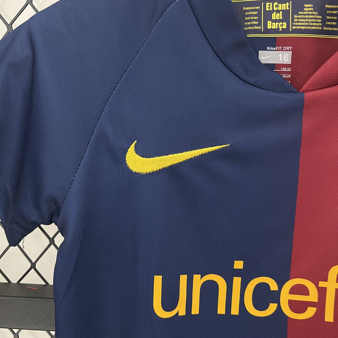 08-09 Barcelona Home Retro Kids Kit