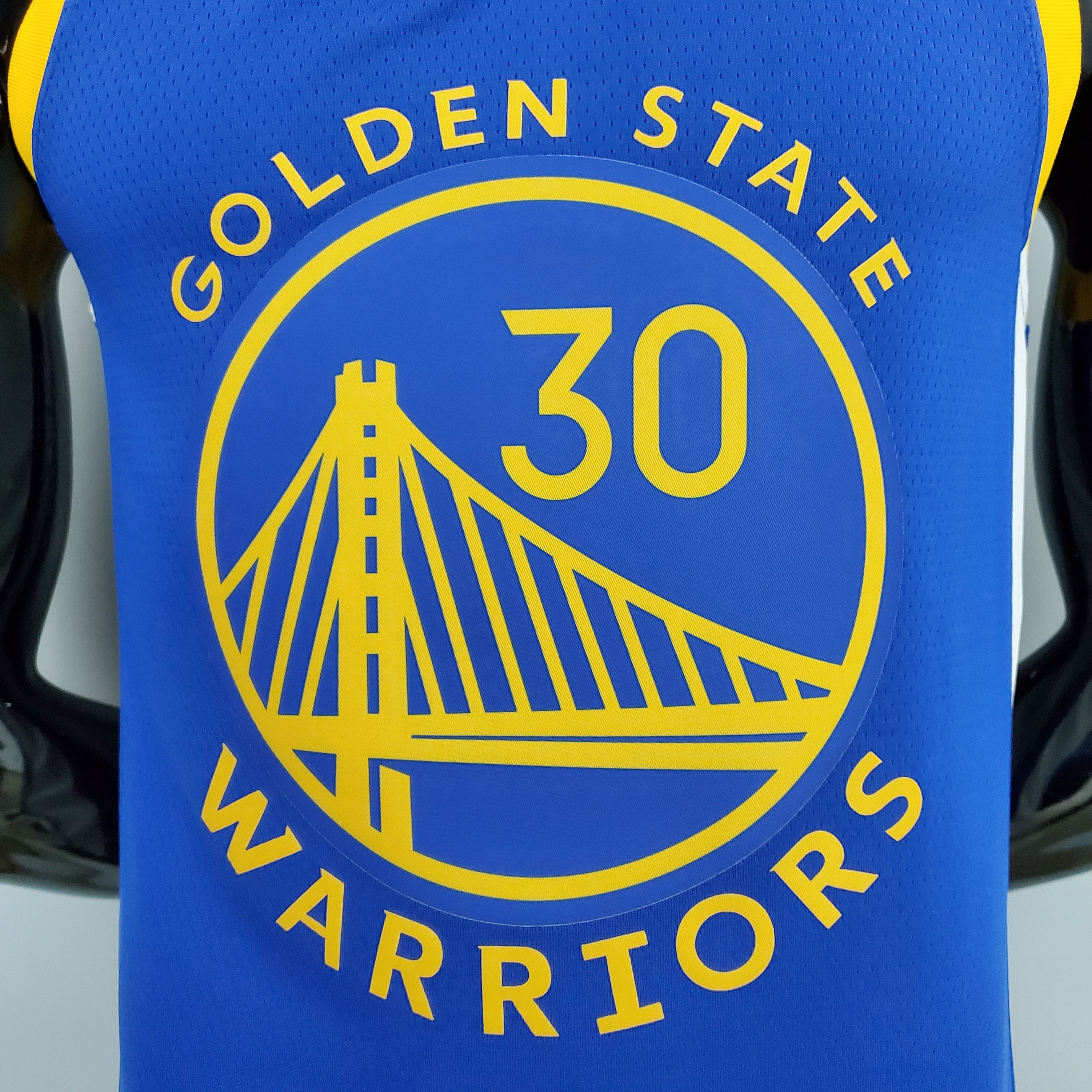Stephen Curry Golden State Warriors 75th Anniversary Swingman Jersey Blue