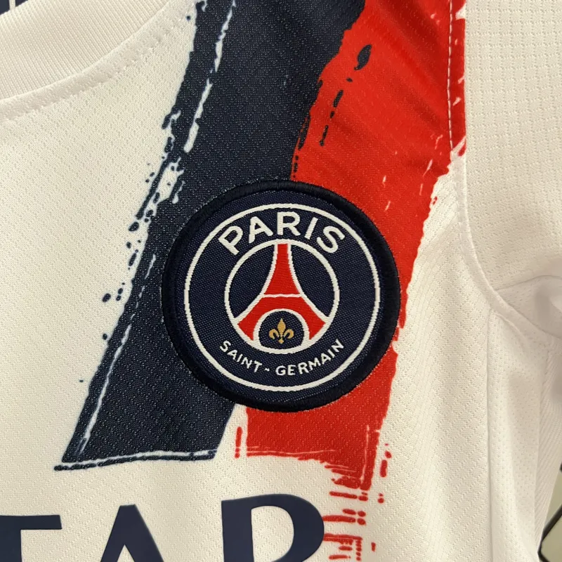 24-25-26 PSG Saint-Germain Away Soccer Kids Kit Jersey+Shorts