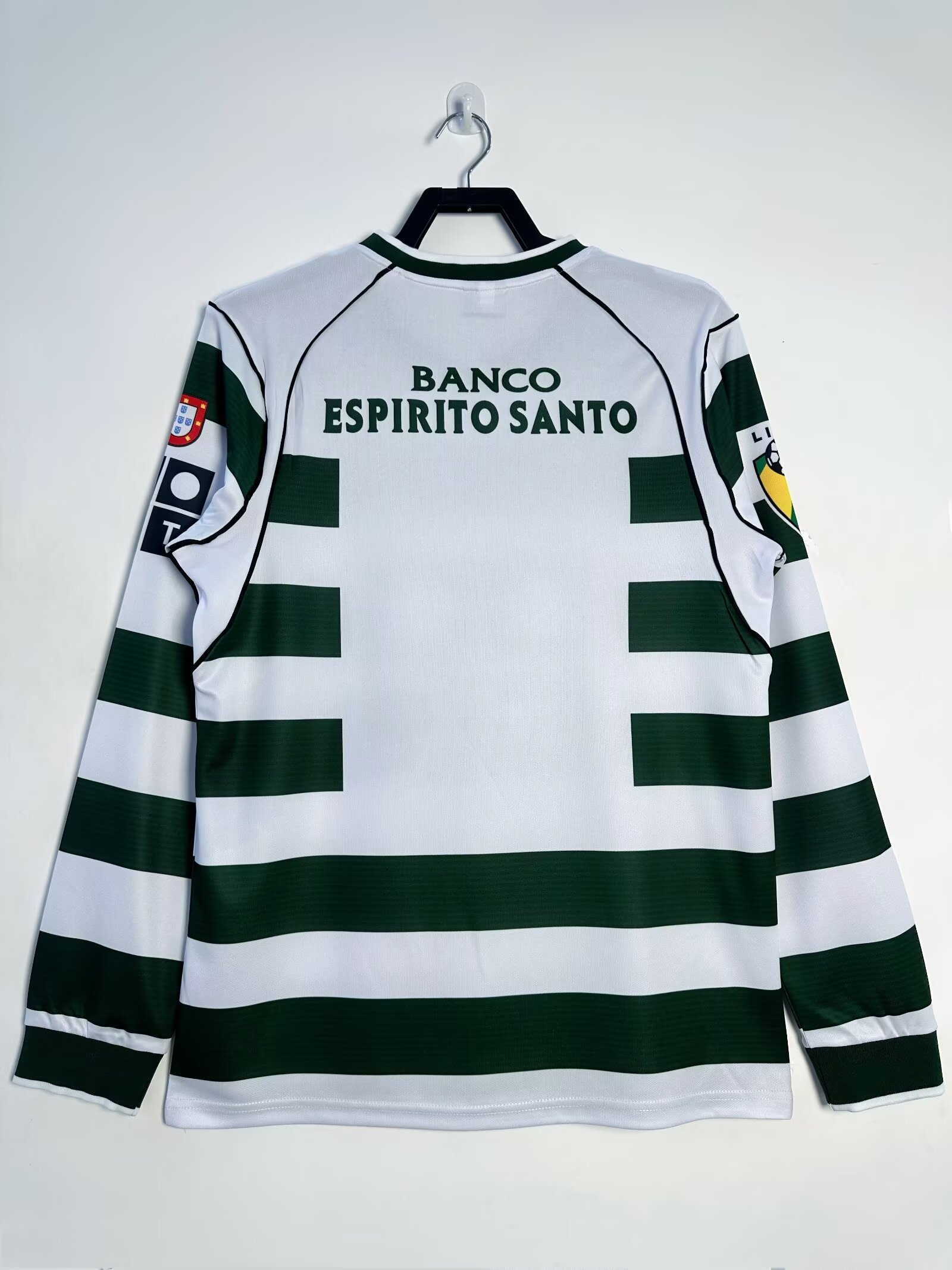 Sporting Lisbon Retro Home Long sleeve Jersey 2003-04