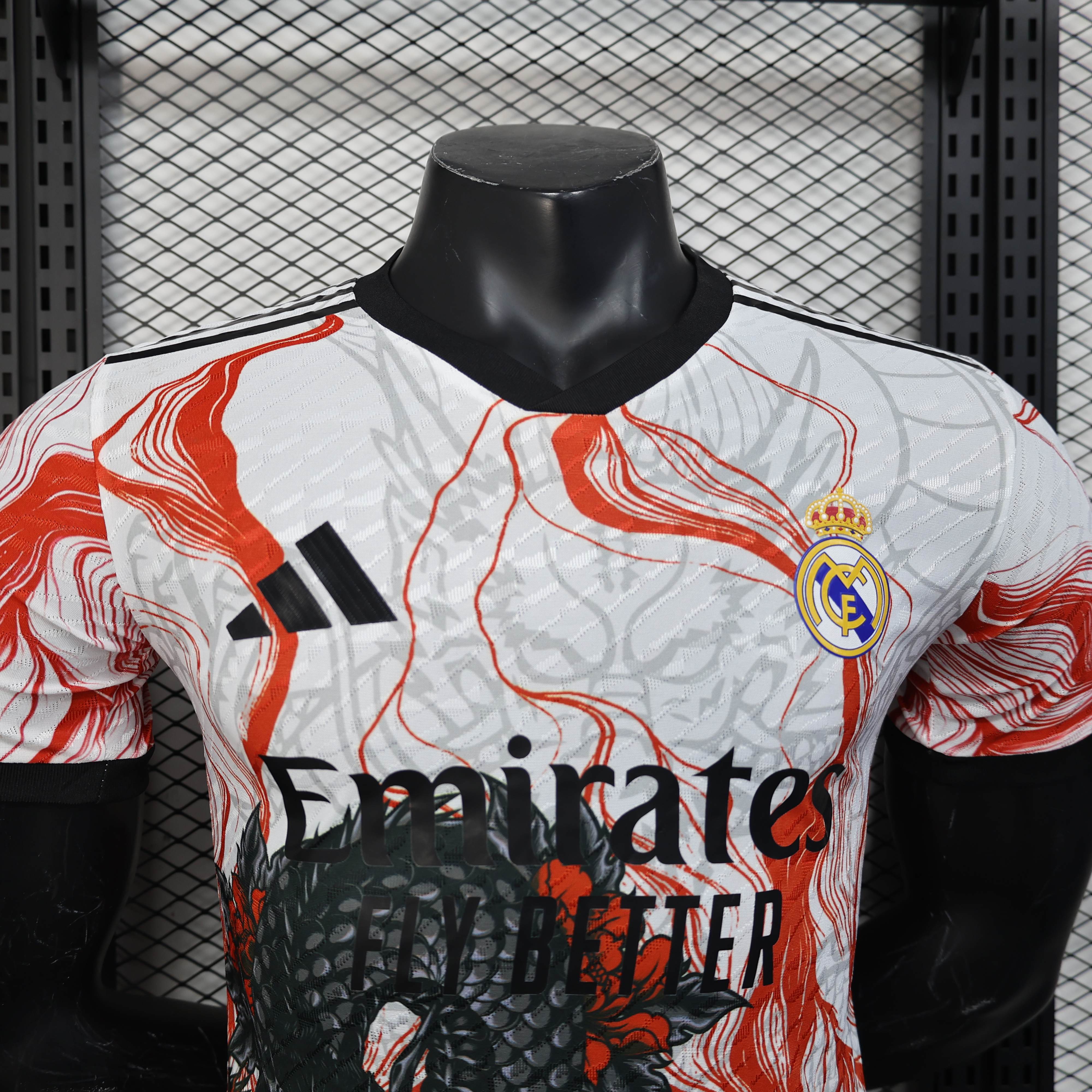Real Madrid Black Dragon Shirt Special Edition Jersey 25-26