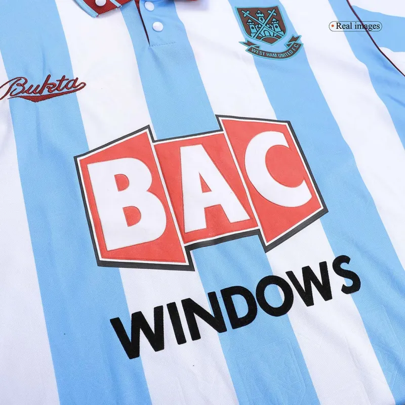 West Ham United 1991/92 Retro Jersey Away