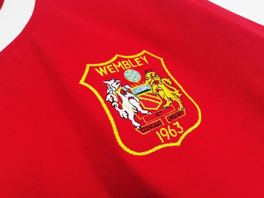 1963 Manchester United FA Cup Final Retro Long-Sleeve Jersey 1