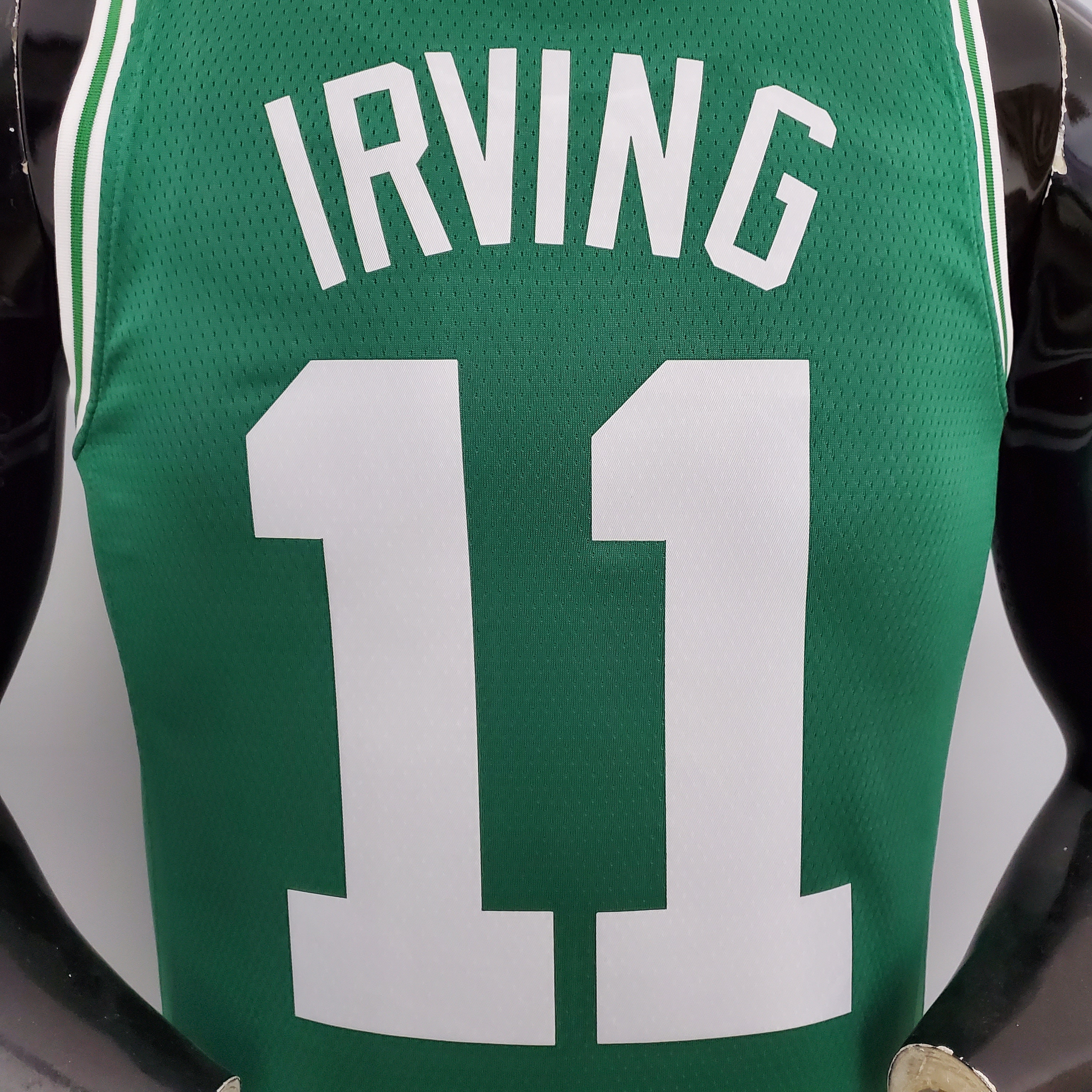 Kyrie Irving Boston Celtics 75th Anniversary Swingman Jersey Green