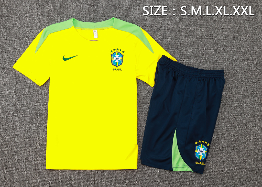 Brazil Training Short sleeve Suit 24/25