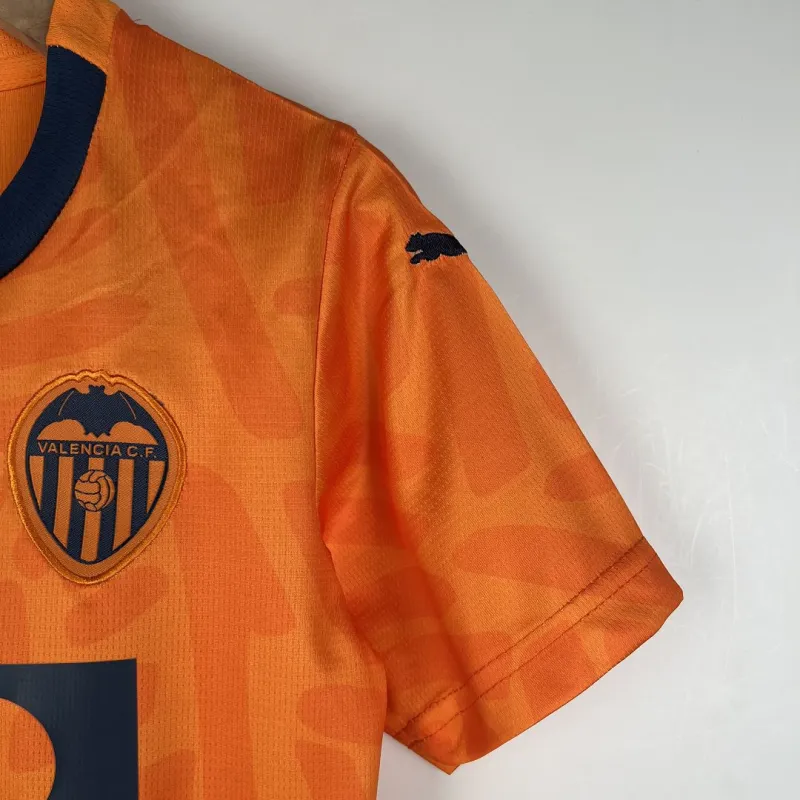 Kids Valencia 2023/24 Third Kit Jersey+Shorts