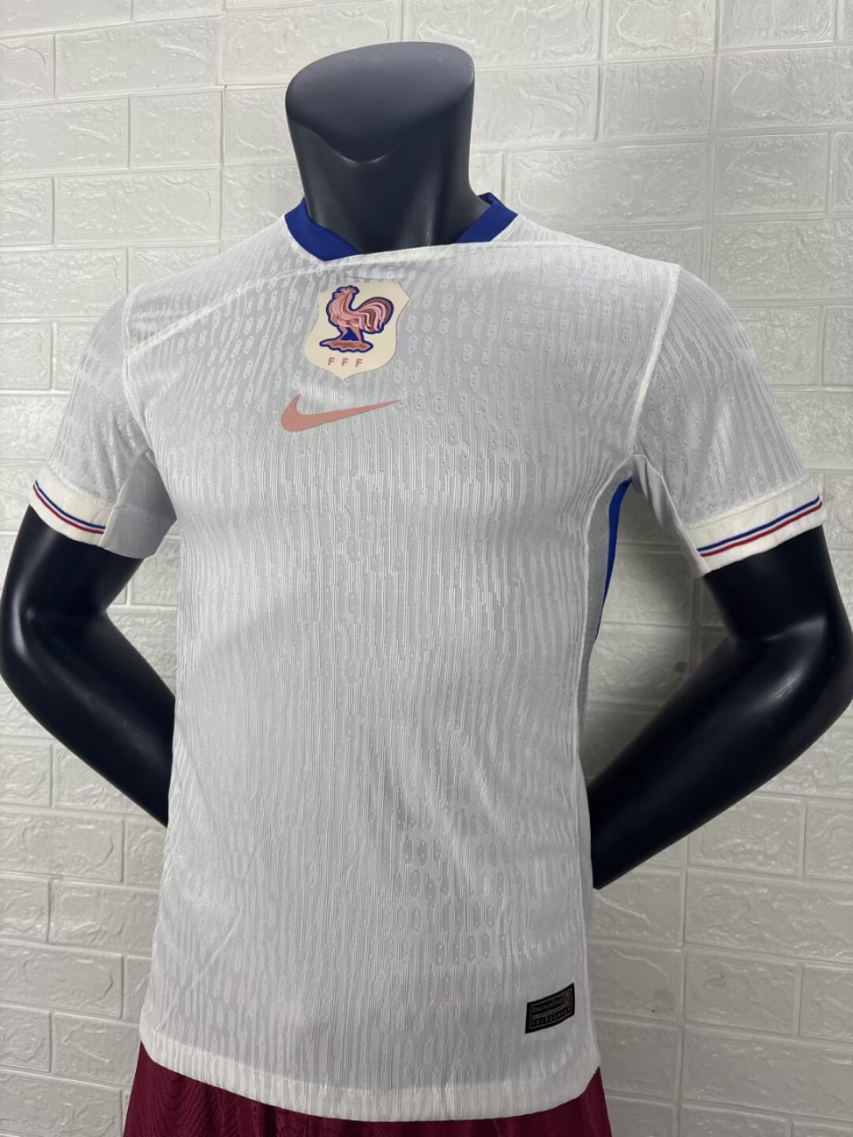France Women's Team Euro 2025 Away Player Version Man Jersey