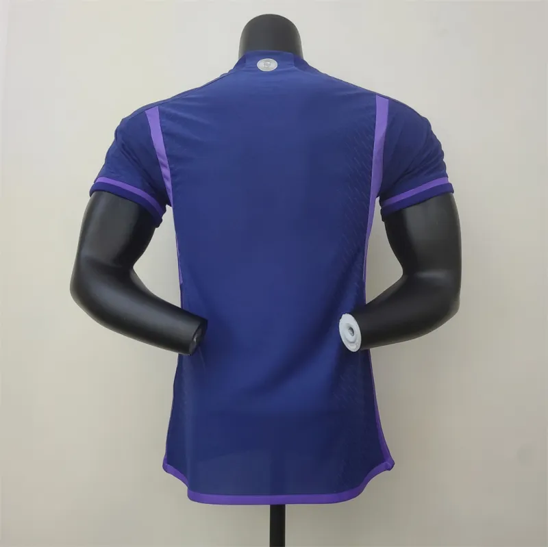 2022 Argentina World Cup Champion Edition 3 stars Away Jersey Player Version