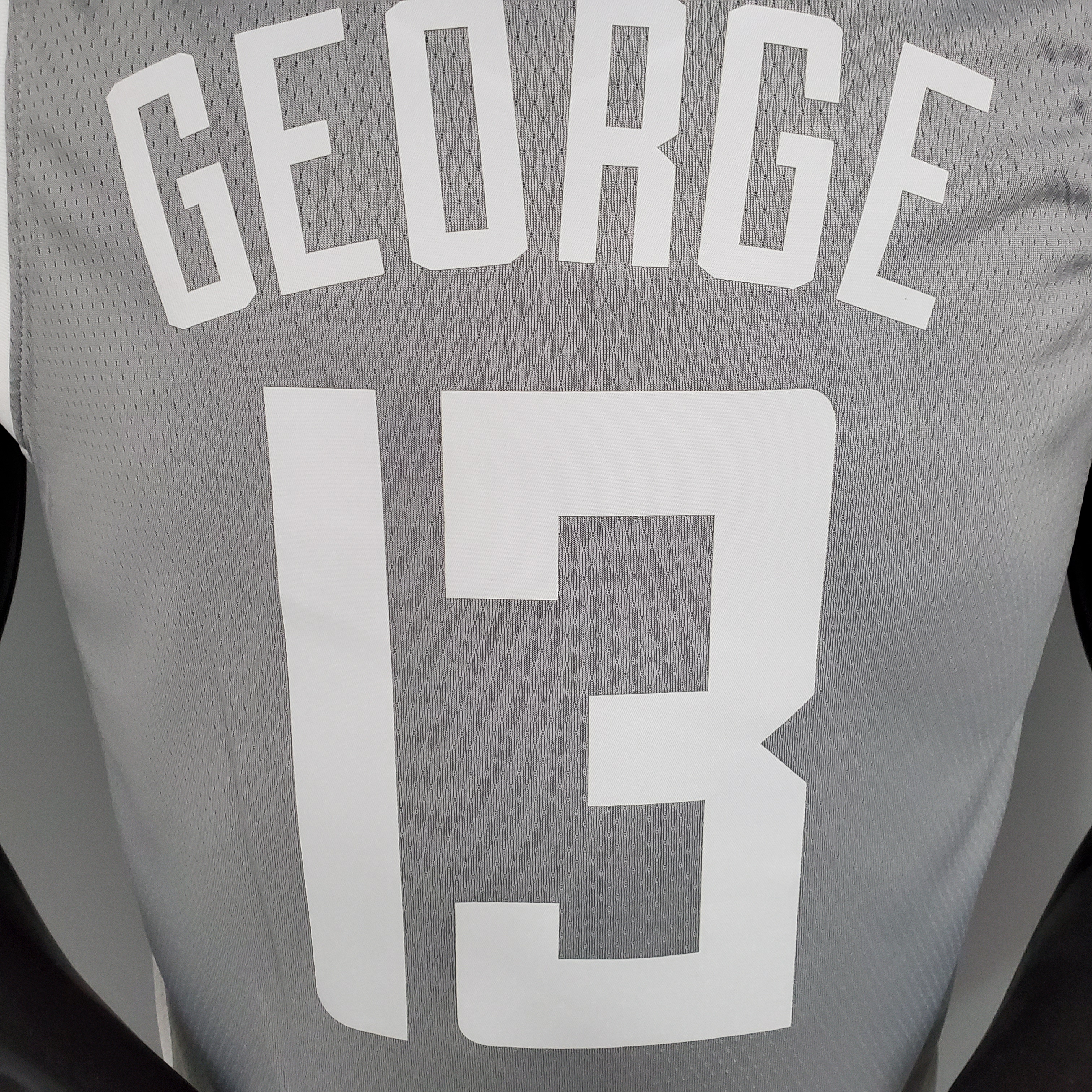 Paul George LA Clippers Bonus Edition Swingman Jersey Gray