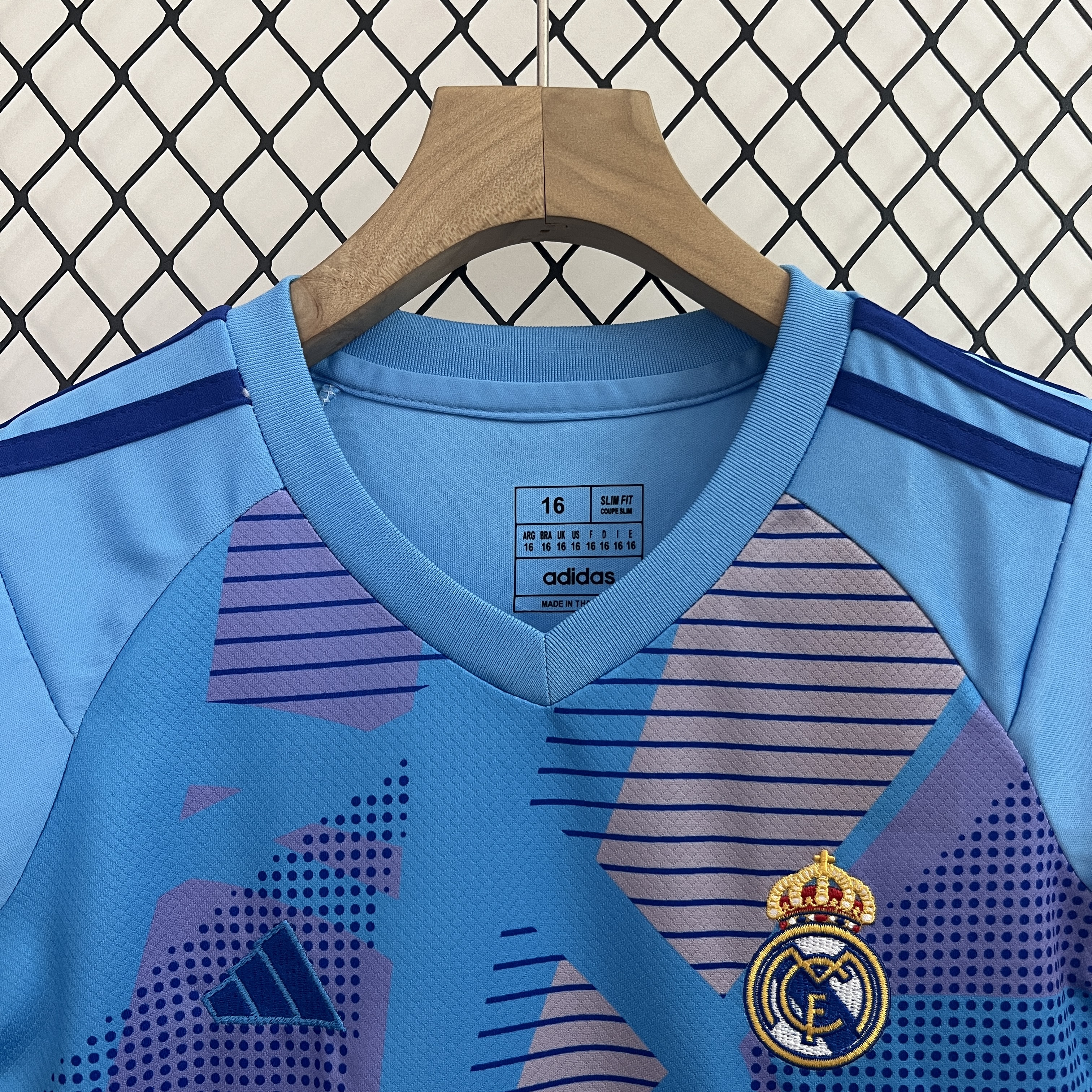 Real Madrid Goalkeeper Kids Suit 24/25 Blue