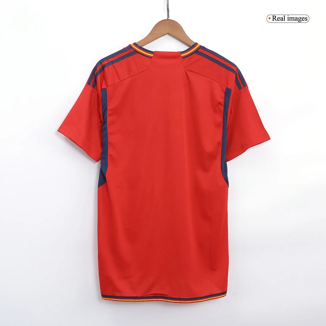 Spain Homw Soccer Jersey Replica World Cup 2022