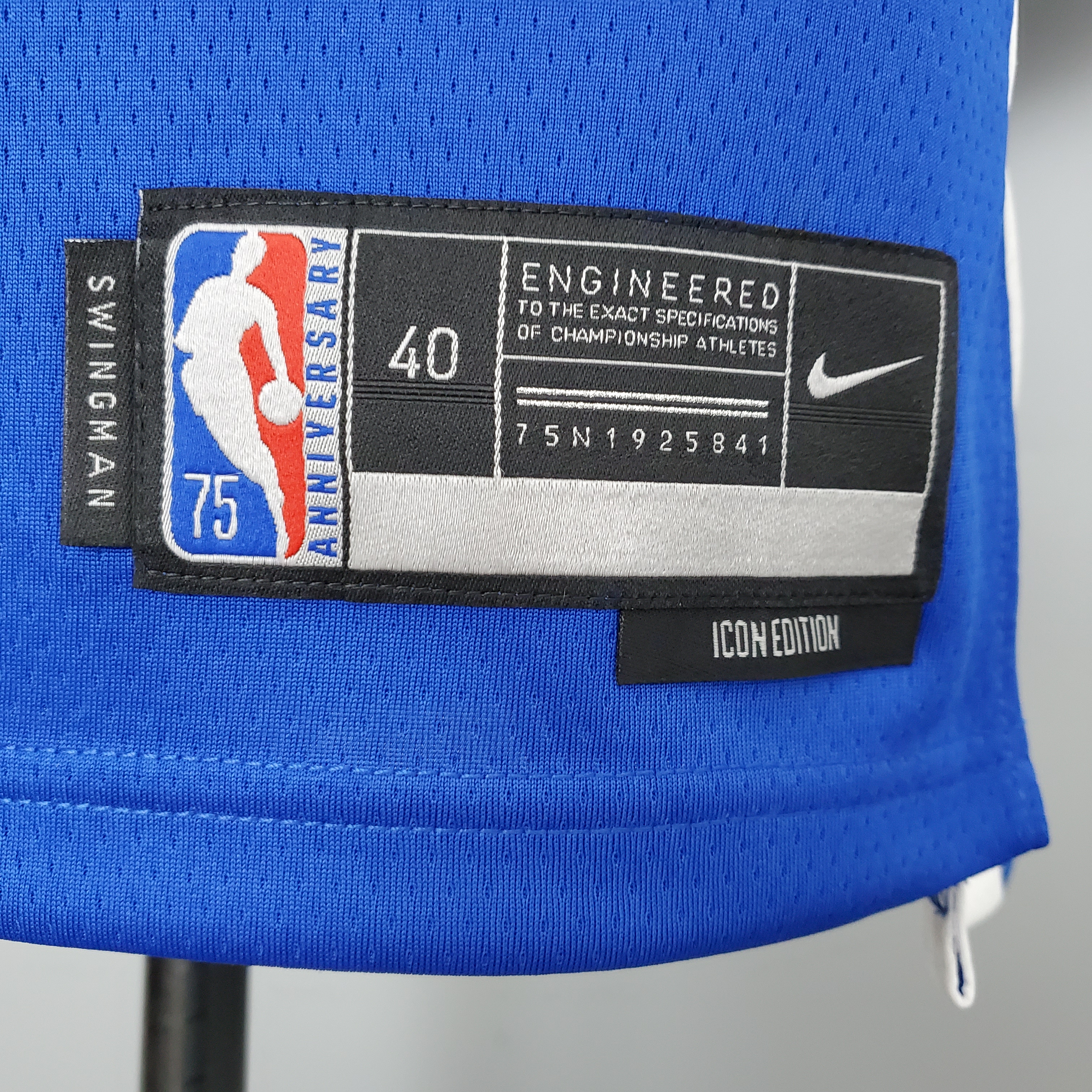 Andrew Wiggins Golden State Warriors 75th Anniversary Swingman Jersey Blue