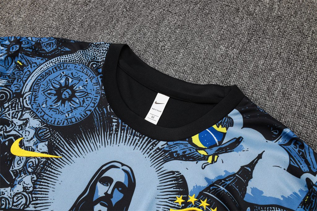 Brazil Training Short sleeve Jersey 24/25